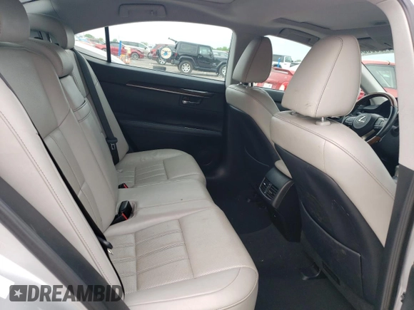 2016 Lexus ES with VIN 58ABK1GG1GU031728, listed as a Copart auction lot 54490995 with 96,984 mi miles and Salvage Title. Bid and sale history available at carsss.com. Image 10.
