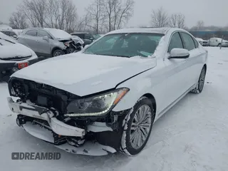 2018 Genesis G80 3.8L with VIN KMHGN4JE7JU253100, listed as a IAAI auction lot 41322591 with 76,266 mi miles. Bid and sale history available at carsss.com. Image 18.