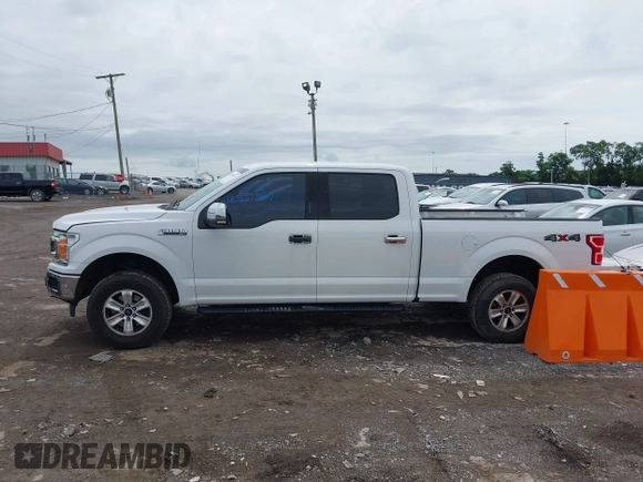 2018 Ford F-150 XL with VIN 1FTFW1E56JFA19198, listed as a IAAI auction lot 42537857 with 213,868 mi miles and . Bid and sale history available at DreamBid. Image 14.