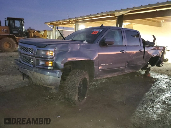 2015 Chevrolet Silverado 1500 LT with VIN 3GCUKREC1FG319172, listed as a Copart auction lot 87322254 with Not Provided miles and Non Repairable. Bid and sale history available at DreamBid. Image 1.