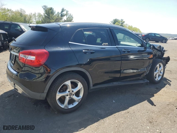 2018 Mercedes-Benz GLA with VIN WDCTG4GB4JJ438596, listed as a Copart auction lot 54548555 with 66,065 mi miles and Salvage Title. Bid and sale history available at carsss.com. Image 3.