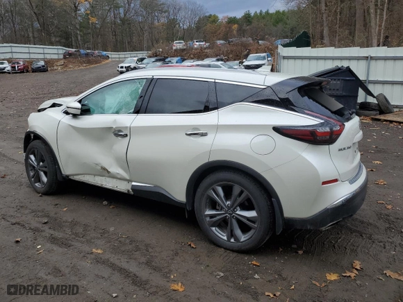 2023 Nissan Murano Platinum with VIN 5N1AZ2DS8PC142151, listed as a Copart auction lot 78829314 with 0 mi miles and Salvage Title. Bid and sale history available at carsss.com. Image 2.