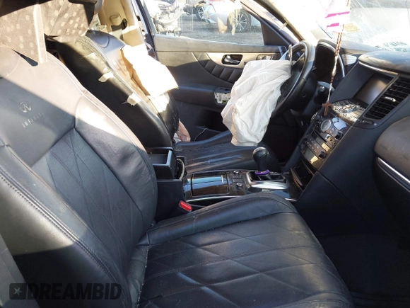 2010 Infiniti FX with VIN JN8AS1MW1AM855968, listed as a IAAI auction lot 41451626 with 167,275 mi miles. Bid and sale history available at carsss.com. Image 5.