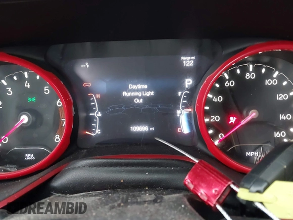 2018 Jeep Compass Trailhawk with VIN 3C4NJDDB2JT441865, listed as a IAAI auction lot 41848542 with 109,696 mi miles and . Bid and sale history available at carsss.com. Image 7.