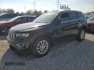 2022 Jeep Grand Cherokee WK Laredo E with VIN 1C4RJFAG2NC112887, listed as a Copart auction lot 77733094 with 51,850 mi miles and Salvage Title. Bid and sale history available at carsss.com. Image 1.