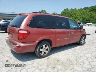 2005 Dodge Caravan SXT with VIN 2D4GP44L75R580045, listed as a Copart auction lot 59281875 with 184,339 mi miles and Salvage title. Bid and sale history available at DreamBid. Image 3.