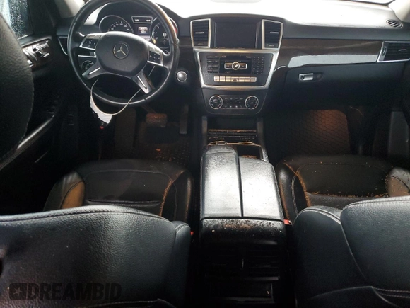 2014 Mercedes-Benz M 350 with VIN 4JGDA5JB2EA313401, listed as a Copart auction lot 58423635 with 122,011 mi miles and Salvage title. Bid and sale history available at DreamBid. Image 8.