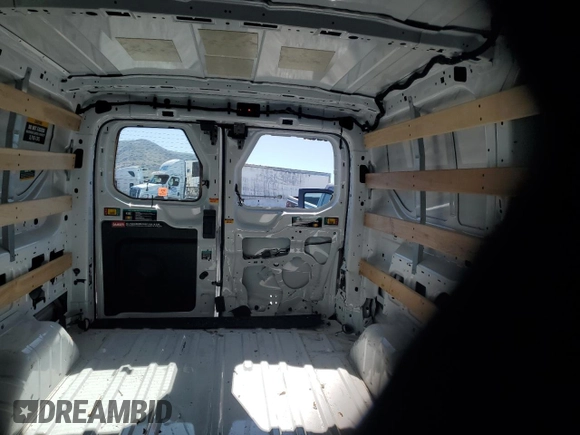 2024 Ford Transit Cargo with VIN 1FTBR1Y87RKA62463, listed as a Copart auction lot 63827265 with Not provided miles and Salvage title. Bid and sale history available at DreamBid. Image 10.