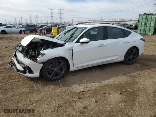 2023 Acura Integra w/A-Spec Package with VIN 19UDE4H3XPA024465, listed as a Copart auction lot 50363775 with 0 mi miles and Salvage Title. Bid and sale history available at carsss.com. Image 1.