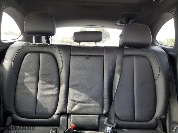 2018 BMW X1 sDrive28i with VIN WBXHU7C3XJ5L06006, listed as a Copart auction lot 47666595 with 56,142 mi miles and Salvage Title. Bid and sale history available at carsss.com. Image 10.