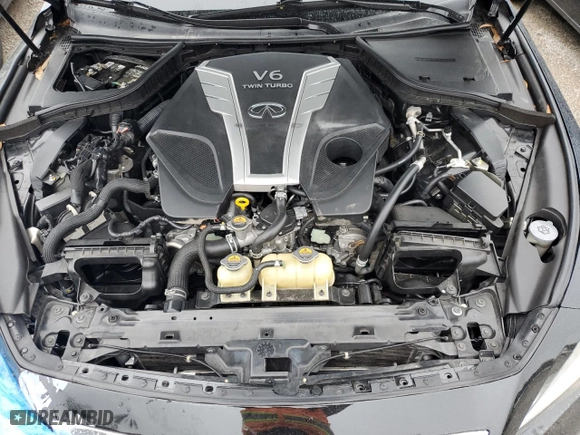 2017 Infiniti Q50 3.0t Premium with VIN JN1EV7AP5HM735138, listed as a Copart auction lot 43696675 with 107,317 mi miles and Salvage Title. Bid and sale history available at carsss.com. Image 11.