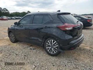 2024 Nissan Kicks SV z VIN 3N1CP5CV9RL495797, wystawiony jako Copart lot #55929895 z przebiegiem 21 688 mil mil oraz Szkoda całkowita • Salvage title. Historia ofert i sprzedaży dostępna na DreamBid. Obrazek 2.
