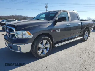 2018 Ram 1500 Lone Star Silver with VIN 1C6RR6LM2JS225662, listed as a Copart auction lot 88534335 with 78,842 mi miles and Salvage title. Bid and sale history available at DreamBid. Image 1.