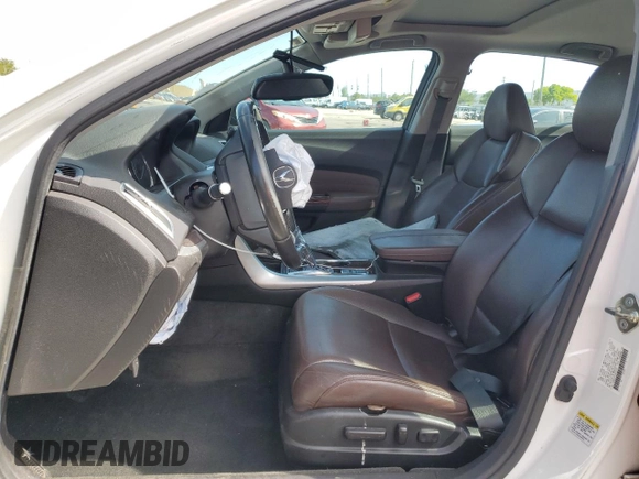 2016 Acura TLX V6 with VIN 19UUB2F37GA000219, listed as a Copart auction lot 59257515 with 119,093 mi miles and Salvage title. Bid and sale history available at DreamBid. Image 7.