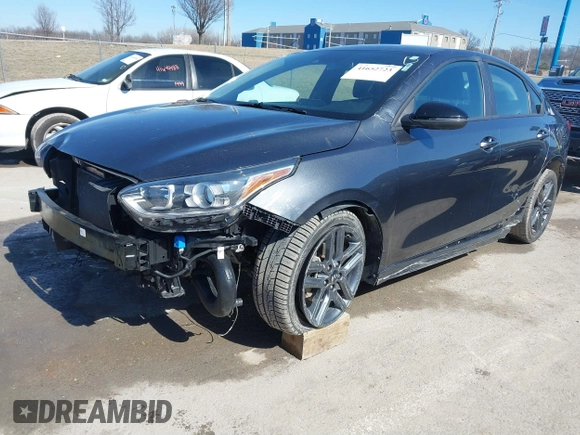2021 Kia Forte GT-Line with VIN 3KPF34AD7ME415713, listed as a IAAI auction lot 41652723 with 70,146 mi miles. Bid and sale history available at carsss.com. Image 20.
