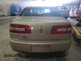 2007 Lincoln MKZ with VIN 3LNHM26T77R652236, listed as a Copart auction lot 59588045 with 133,429 mi miles and Salvage title. Bid and sale history available at DreamBid. Image 6.