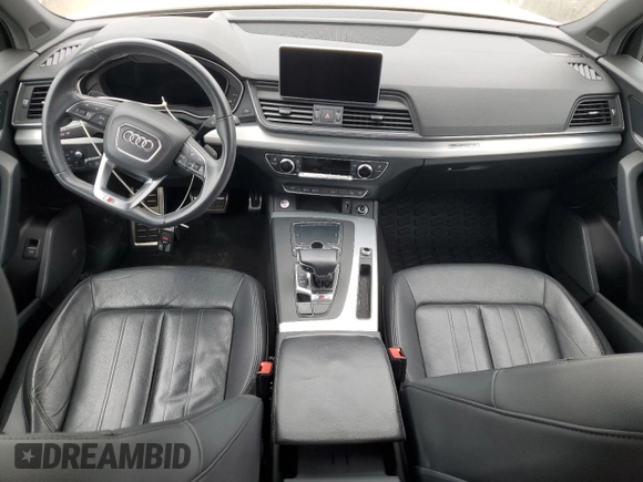 2018 Audi SQ5 Prestige with VIN WA1C4AFYXJ2135166, listed as a Copart auction lot 53489335 with 78,316 mi miles and Salvage Title. Bid and sale history available at carsss.com. Image 8.