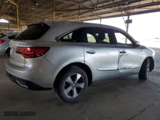 2015 Acura MDX with VIN 5FRYD3H28FB009231, listed as a Copart auction lot 51919065 with 122,636 mi miles and Salvage Title. Bid and sale history available at carsss.com. Image 3.