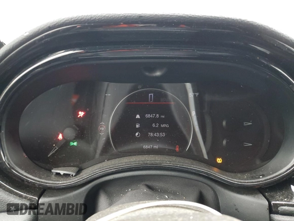 2024 Dodge Durango Special Service with VIN 1C4SDJFT0RC138993, listed as a Copart auction lot 53487835 with 6,847 mi miles and Salvage title. Bid and sale history available at DreamBid. Image 9.