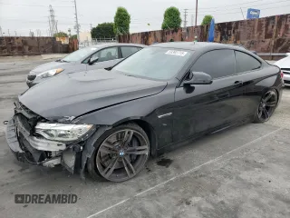 2016 BMW M4 with VIN WBS3R9C57GK336816, listed as a Copart auction lot 59392715 with 55,394 mi miles and Salvage title. Bid and sale history available at DreamBid. Image 1.