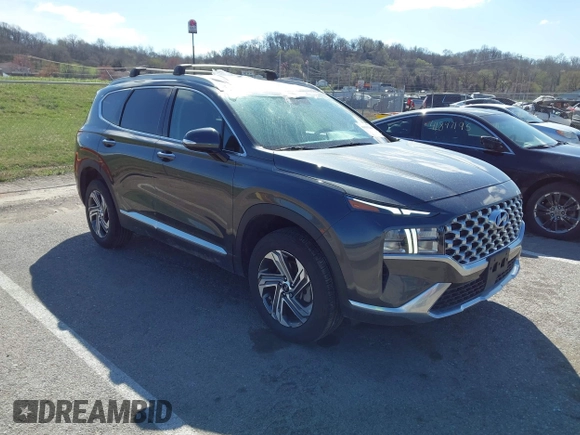 2022 Hyundai Santa Fe SEL with VIN 5NMS3DAJ8NH474669, listed as a IAAI auction lot 41839204 with 51,353 mi miles. Bid and sale history available at carsss.com. Image 1.