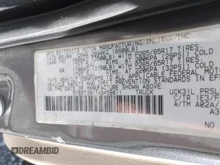 2004 Toyota Tundra Limited with VIN 5TBET38174S459811, listed as a IAAI auction lot 41924352 with 275,782 mi miles and . Bid and sale history available at DreamBid. Image 9.