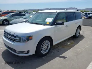2015 Ford Flex SEL with VIN 2FMHK6C85FBA09233, listed as a IAAI auction lot 42142972 with 221,909 mi miles. Bid and sale history available at carsss.com. Image 17.