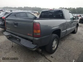 2002 GMC Sierra 1500 SLE with VIN 2GTEC19V721333241, listed as a Copart auction lot 86491514 with 0 mi miles and Salvage Title. Bid and sale history available at carsss.com. Image 3.