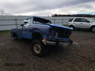 1991 Dodge D/W 250 with VIN 1B7KM26C9MS309339, listed as a Copart auction lot 85757714 with 206,828 mi miles and Salvage Title. Bid and sale history available at carsss.com. Image 11.