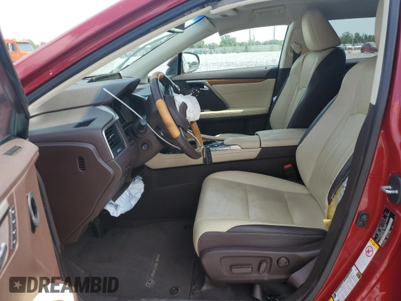 2019 Lexus RX with VIN 2T2ZZMCA8KC127463, listed as a Copart auction lot 54439955 with 106,642 mi miles and Non Repairable. Bid and sale history available at carsss.com. Image 7.