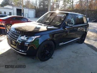 2017 Land Rover Range Rover with VIN SALGR2FK3HA352061, listed as a Copart auction lot 89374395 with 58,085 mi miles and Salvage title. Bid and sale history available at DreamBid. Image 1.