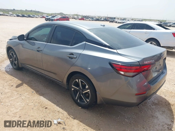 2024 Nissan Sentra SV with VIN 3N1AB8CV1RY359321, listed as a IAAI auction lot 41934016 with 9,711 mi miles and . Bid and sale history available at DreamBid. Image 3.