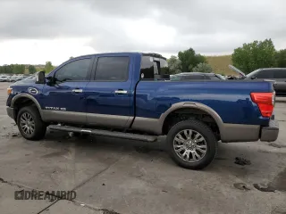 2016 Nissan Titan Platinum Reserve with VIN 1N6BA1F4XGN515605, listed as a Copart auction lot 65182285 with 62,139 mi miles and Clean title. Bid and sale history available at DreamBid. Image 2.