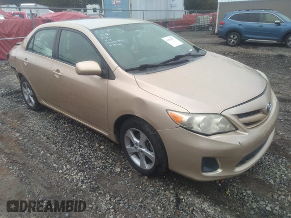 2011 Toyota Corolla L with VIN 2T1BU4EE3BC649924, listed as a IAAI auction lot 41051077 with 223,379 mi miles. Bid and sale history available at carsss.com. Image 1.