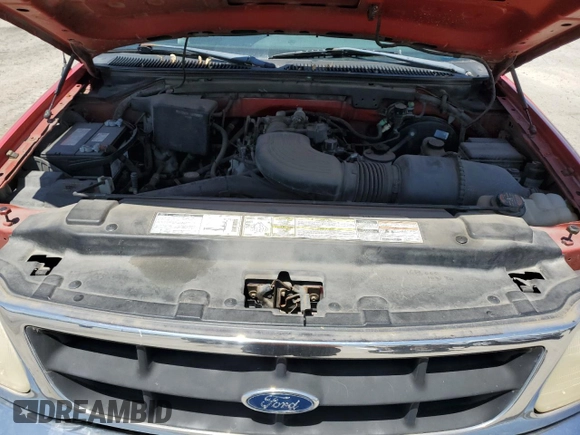 1998 Ford F-150 with VIN 1FTZX1765WKA88964, listed as a Copart auction lot 57334945 with 172,672 mi miles and Salvage title. Bid and sale history available at DreamBid. Image 11.