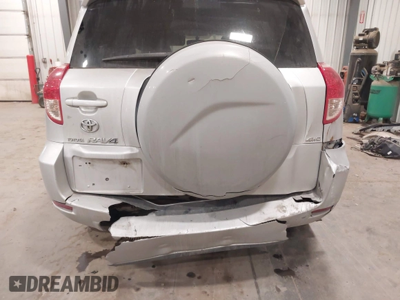 2007 Toyota RAV4 with VIN JTMBK33V776022872, listed as a IAAI auction lot 41538508 with 189,080 mi miles. Bid and sale history available at carsss.com. Image 6.