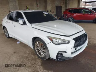 2020 Infiniti Q50 EDITION 30 with VIN JN1EV7AP6LM204474, listed as a IAAI auction lot 41654826 with Not Provided miles and . Bid and sale history available at carsss.com. Image 1.