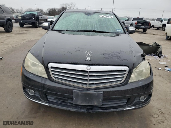 2008 Mercedes-Benz C-Class 3.0L Sport with VIN WDDGF54X48R013736, listed as a Copart auction lot 44159825 with 0 mi miles and Salvage Title. Bid and sale history available at carsss.com. Image 5.