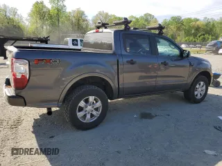 2019 Ford Ranger XL with VIN 1FTER4FH6KLA18729, listed as a Copart auction lot 52434595 with 111,792 mi miles and Salvage Title. Bid and sale history available at carsss.com. Image 3.