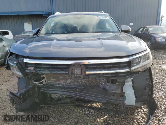 2021 Volkswagen Atlas SEL Premium R-Line with VIN 1V2FR2CAXMC504266, listed as a Copart auction lot 83376524 with 65,375 mi miles and Salvage title. Bid and sale history available at DreamBid. Image 5.