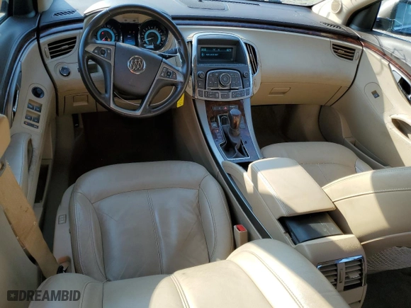 2012 Buick LaCrosse Premium 1 with VIN 1G4GD5E33CF144223, listed as a Copart auction lot 52089245 with 143,076 mi miles and Salvage Title. Bid and sale history available at carsss.com. Image 8.