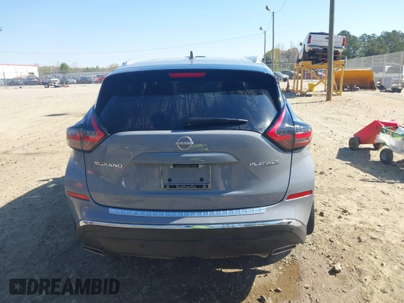 2023 Nissan Murano Platinum z VIN 5N1AZ2DJ9PC105164, wystawiony jako IAAI lot #41886985 z przebiegiem 20 764 mil mil oraz . Historia ofert i sprzedaży dostępna na DreamBid. Obrazek 17.