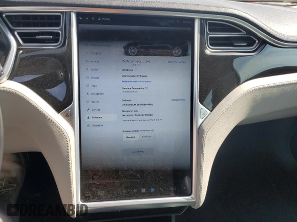 2014 Tesla Model S 60 z VIN 5YJSA1H17EFP33261, wystawiony jako Copart lot #58804465 z przebiegiem 147 583 mil mil oraz Czysty tytuł • Clean title. Historia ofert i sprzedaży dostępna na DreamBid. Obrazek 11.
