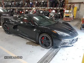 2020 Chevrolet Corvette 1LT with VIN 1G1Y62D4XL5118468, listed as a IAAI auction lot 40948109 with 7,749 mi miles. Bid and sale history available at carsss.com. Image 1.