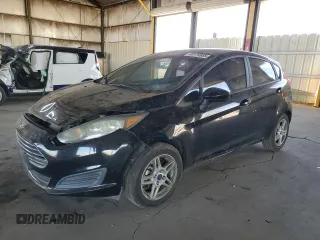 2018 Ford Fiesta SE with VIN 3FADP4EJXJM104702, listed as a Copart auction lot 46179565 with 83,132 mi miles and Salvage Title. Bid and sale history available at carsss.com. Image 1.