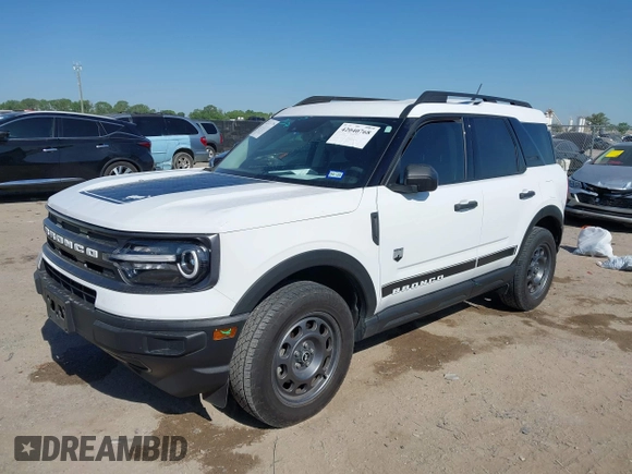 2023 Ford Bronco Sport Big Bend with VIN 3FMCR9B67PRE22247, listed as a IAAI auction lot 42040768 with 21,511 mi miles and . Bid and sale history available at DreamBid. Image 17.