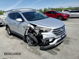 2017 Hyundai Santa Fe 2.4L with VIN 5XYZUDLB0HG415521, listed as a Copart auction lot 53700065 with 39,754 mi miles and Salvage title. Bid and sale history available at DreamBid. Image 14.