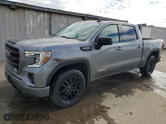 2021 GMC Sierra 1500 Elevation with VIN 1GTU9CED8MZ345170, listed as a Copart auction lot 44020005 with 45,566 mi miles and Clean Title. Bid and sale history available at DreamBid. Image 1.