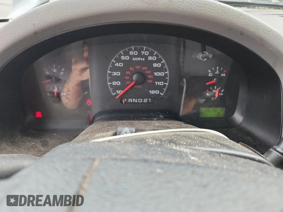 2005 Ford F-150 STX with VIN 1FTRX12W55FB32573, listed as a Copart auction lot 59602715 with 238,701 mi miles and Salvage title. Bid and sale history available at DreamBid. Image 9.