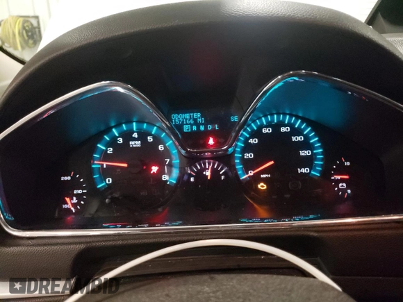 2015 Chevrolet Traverse LTZ with VIN 1GNKVJKD3FJ212675, listed as a Copart auction lot 49796595 with 157,166 mi miles and Salvage Title. Bid and sale history available at DreamBid. Image 9.